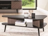 Couchtisch Nemi Schwarzer Graphit Braun