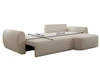 Ecksofa L-Form mit Schlaffunktion und Bettkasten Avessio Grau