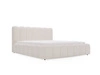 Polsterbett mit Bettkasten und Lattenrost 140x200 Smile Creme