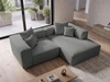Ecksofa L Rechts Vellaro Dunkelgrau