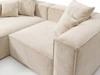 Ecksofa L Links Vellaro Creme