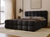 Boxspringbett mit Bettkasten 200x200 Modo Schwarz