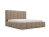 Polsterbett mit Bettkasten und Lattenrost 140x200 Imperial Braun