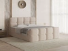 Boxspringbett mit Bettkasten 160x200 Rivon Beige