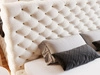 Polsterbett mit Bettkasten und Lattenrost 200x200 Astra Beige