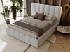 Polsterbett mit Bettkasten und Lattenrost 160x200 Imperial Hellgrau