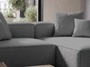 Ecksofa L Rechts Vellaro Dunkelgrau
