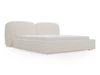 Polsterbett mit Bettkasten und Lattenrost 180x200 Palermo Creme