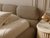 Polsterbett mit Bettkasten und Bettrost 140x200 Sweet Low Dunkelbeige