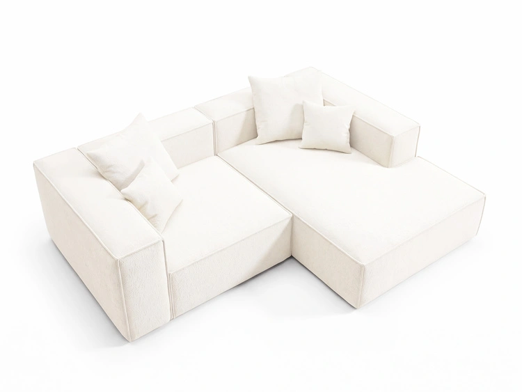 Ecksofa L Rechts Vellaro Creme